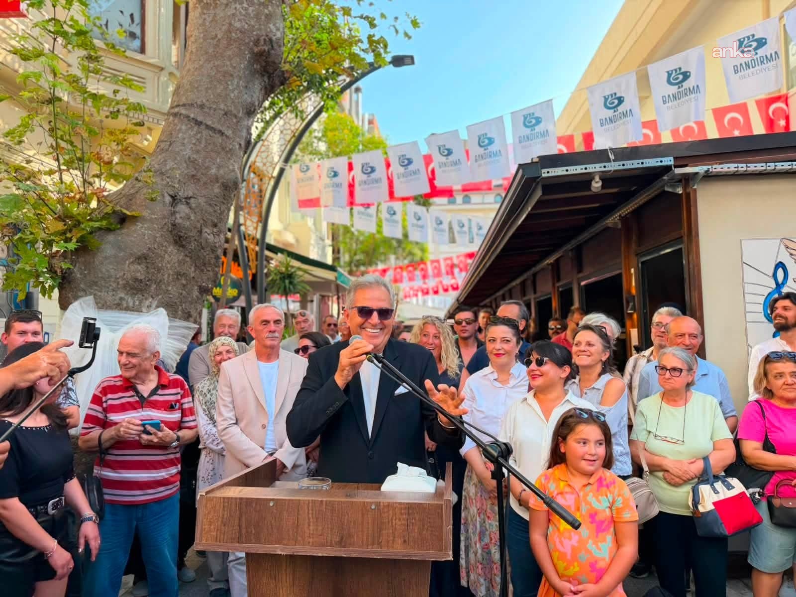Bandırma Sanat Sokağı açıldı