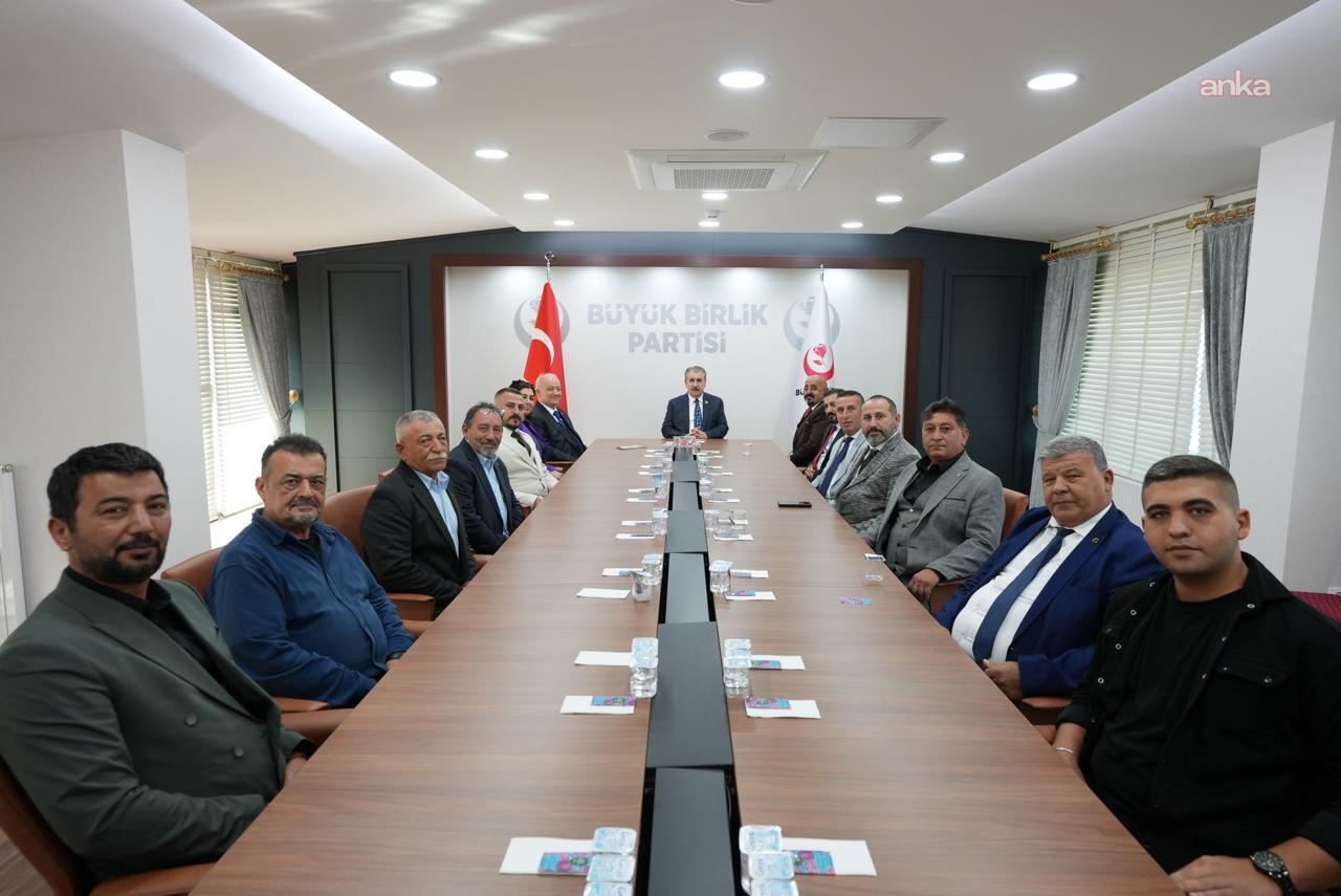 Destici, 12 İmamlar Alevi-Bektaşi Öğreti Derneği üyeleriyle görüştü