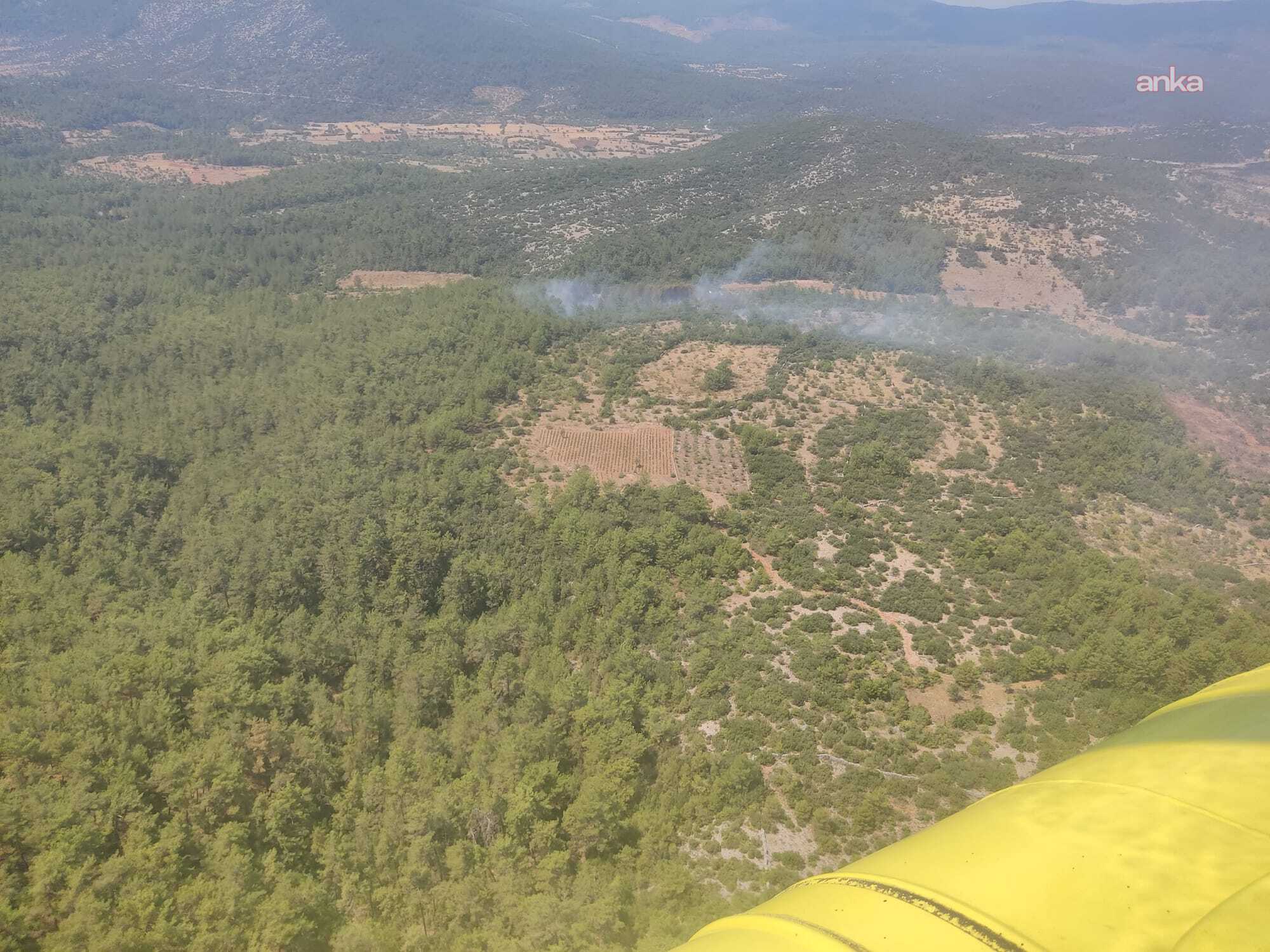Muğla Menteşe’de çıkan yangın kontrol altına alındı