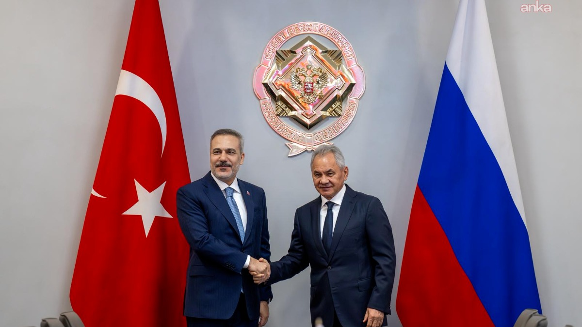 Bakan Fidan, Rusya Devlet Güvenlik Konseyi Sekreteri Şoygu ile görüştü