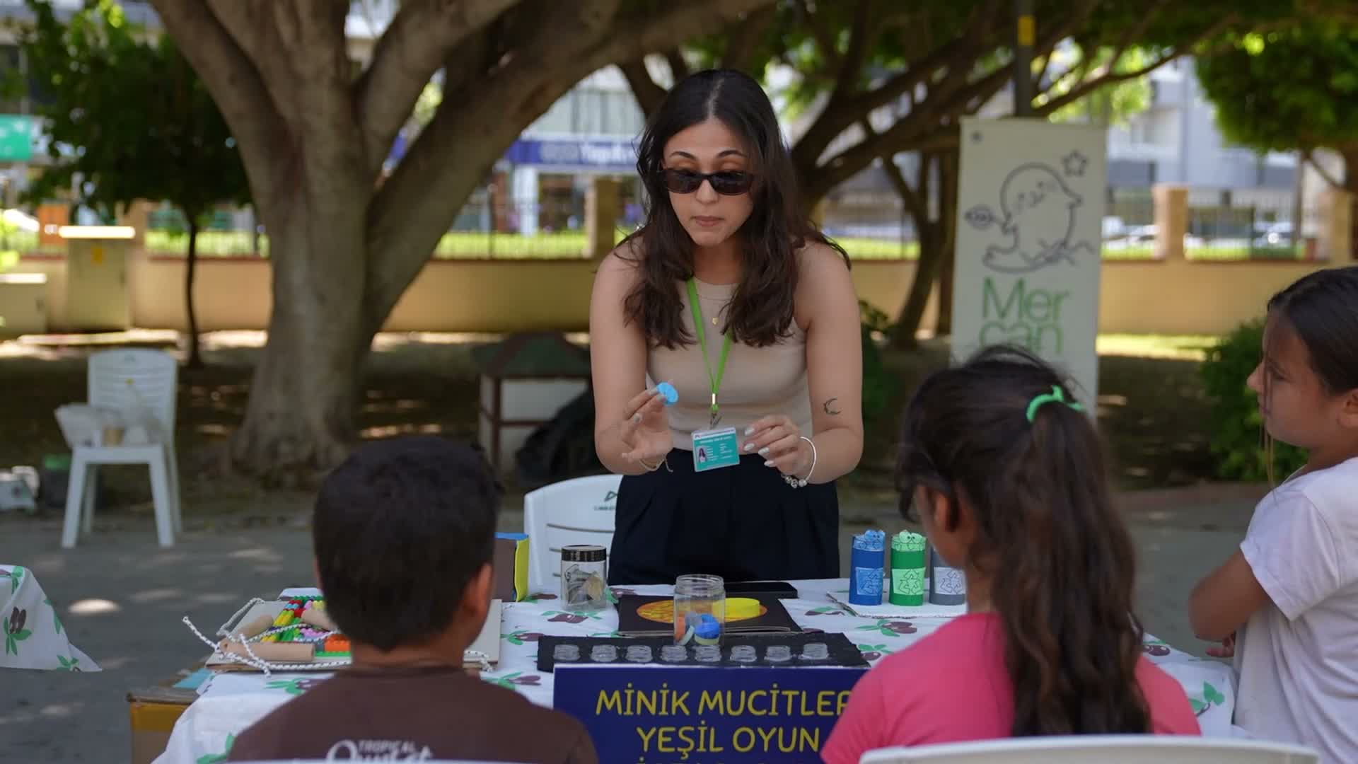 Mersin'de çocuklar, bilim atölyeleri ile buluşmaya devam ediyor