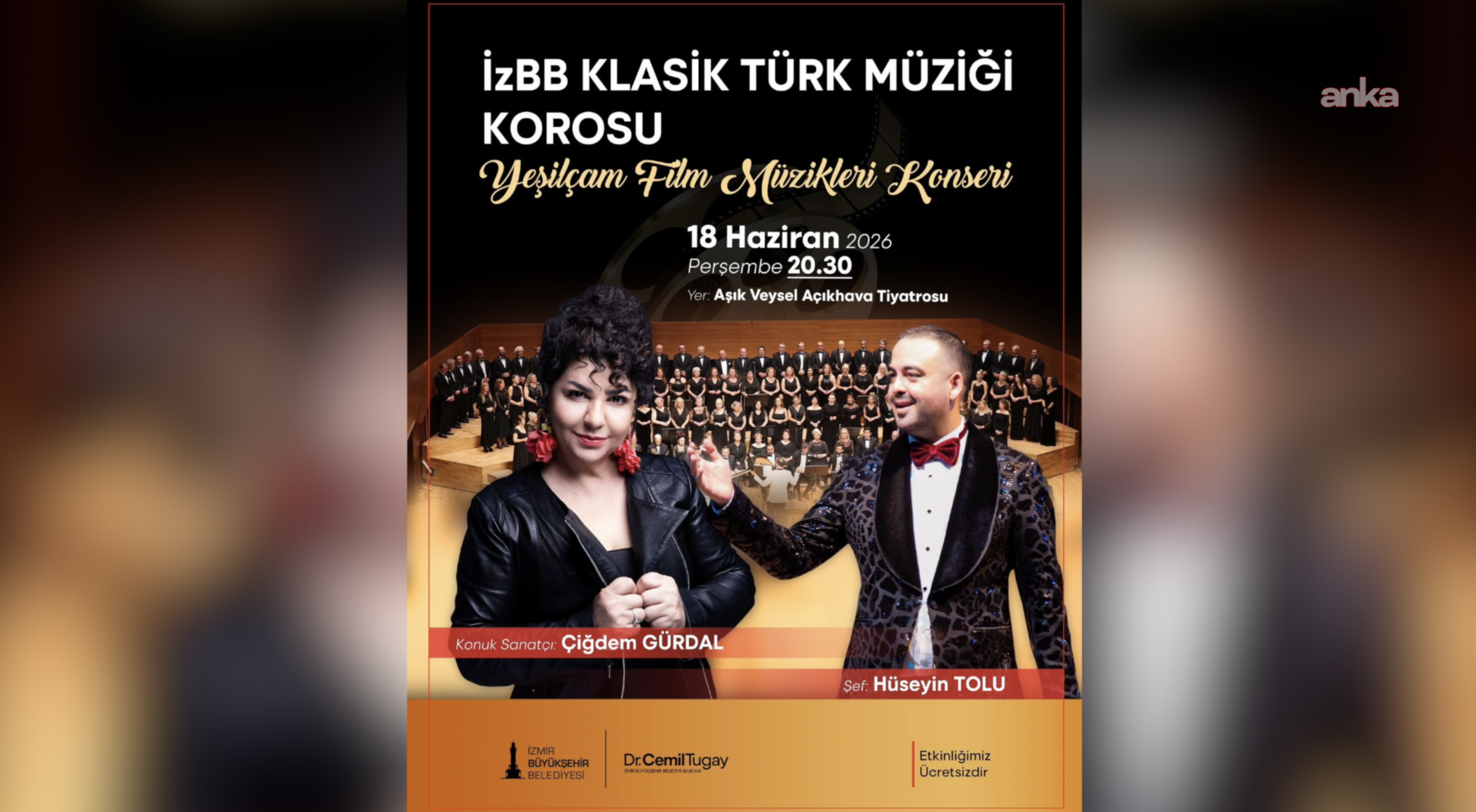 İzmir'de Yeşilçam film müzikleri konseri düzenlenecek