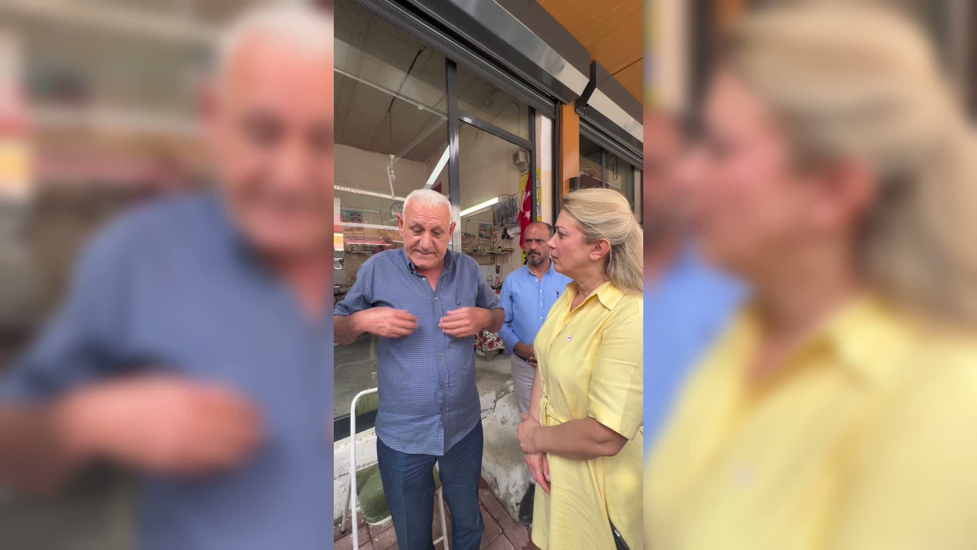 YENİ Parti Kadın Kolları Genel Başkanı Kaya memleketi Osmaniye’de esnaf ziyaret etti