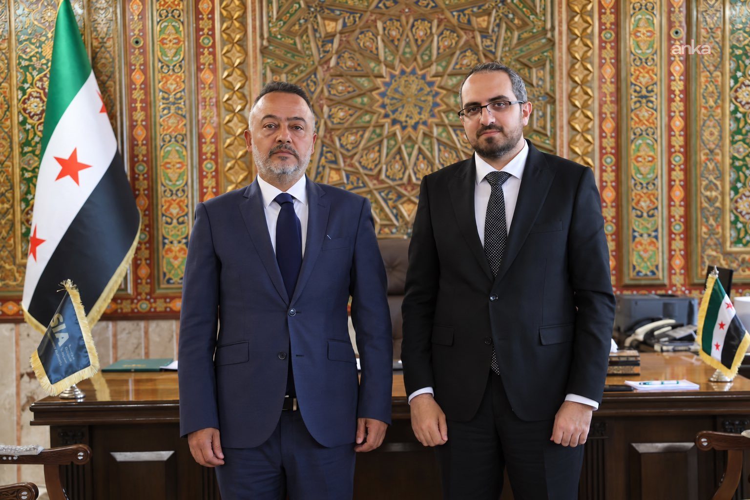Büyükelçi Yılmaz, Suriye Yatırım Ajansı Başkanı Ramadan ile bir araya geldi