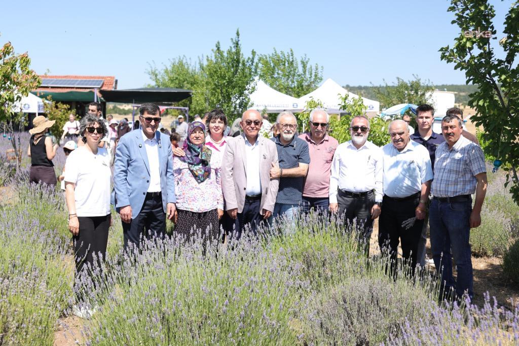 Kütahya'da düzenlenen “Lavanta Hasadı Günü" renkli görüntülere sahne oldu