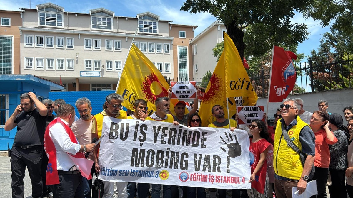 Eğitim emekçilerinden Şişli'de bir okuldaki mobing iddialarıyla ilgili açıklama