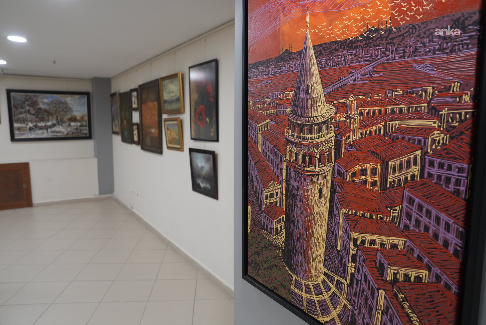 Kartal’da sanatın farklı disiplinleri "Kesişim" sergisinde buluştu