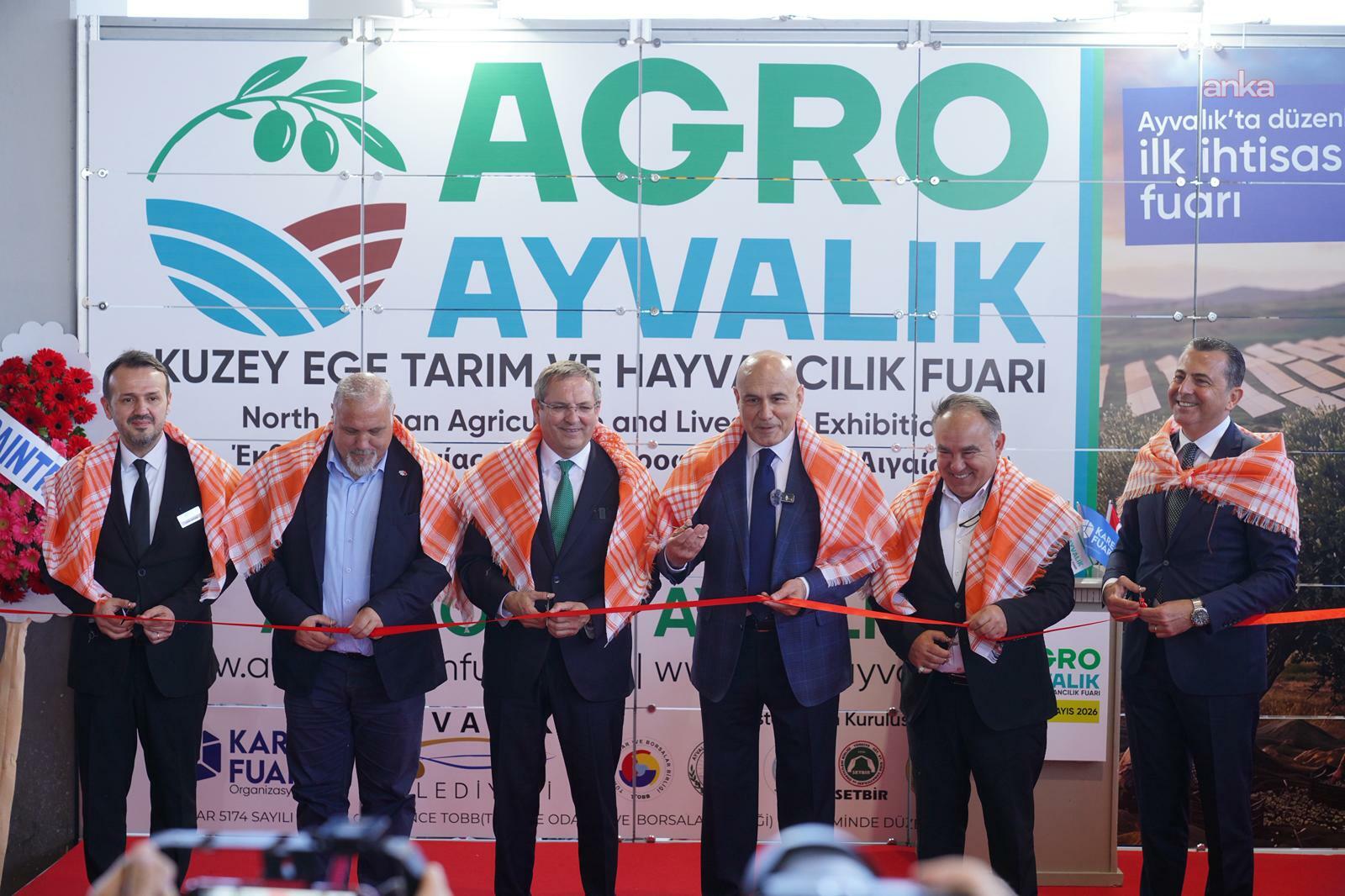 AGROAYVALIK 2026, kapılarını ziyaretçilerine açtı