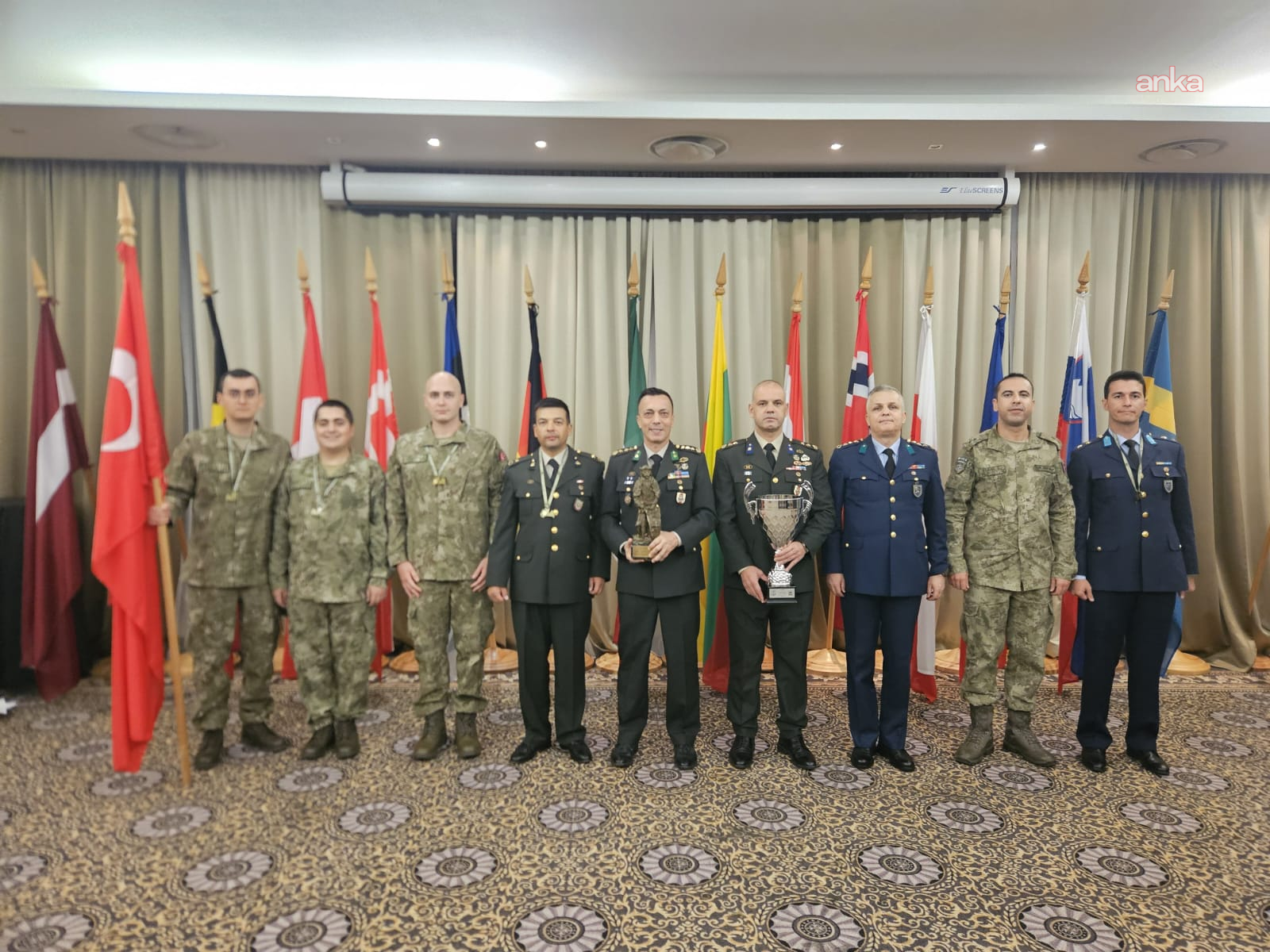 TSK Satranç Takımı, NATO Satranç Şampiyonası'nda birinci oldu