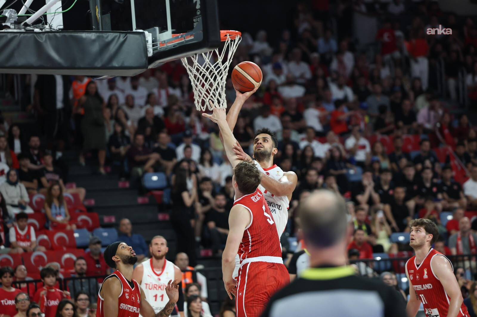 A Milli Erkek Basketbol Takımı, İsviçre’yi farklı geçti