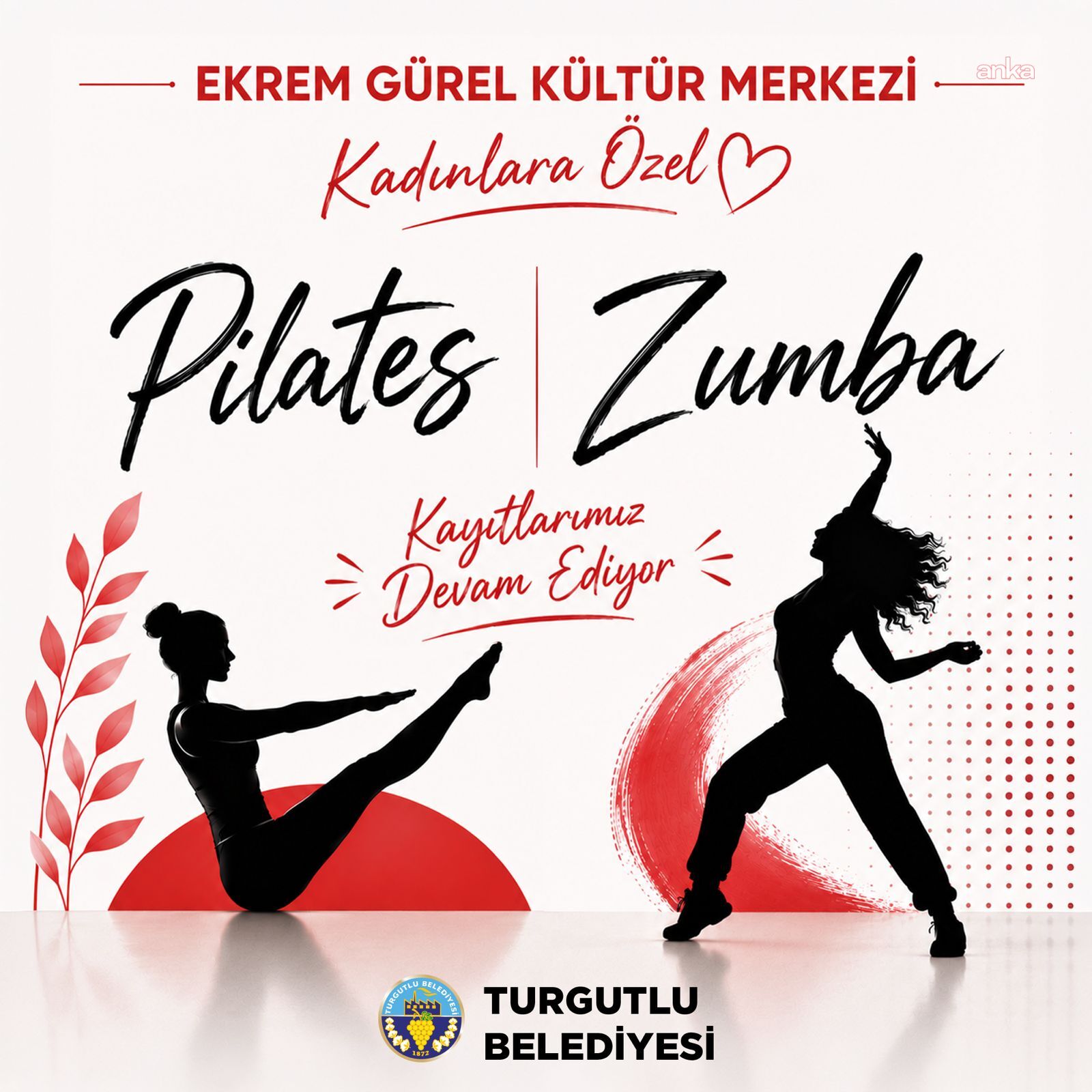 Turgutlu’da kadınlara özel zumba ve pilates kurslarına kayıtlar sürüyor