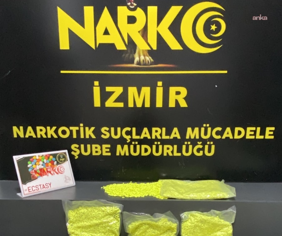 İzmir'de uyuşturucu operasyonu: 31 bin 320 ecstasy ele geçirildi, 1 şüpheli tutuklandı