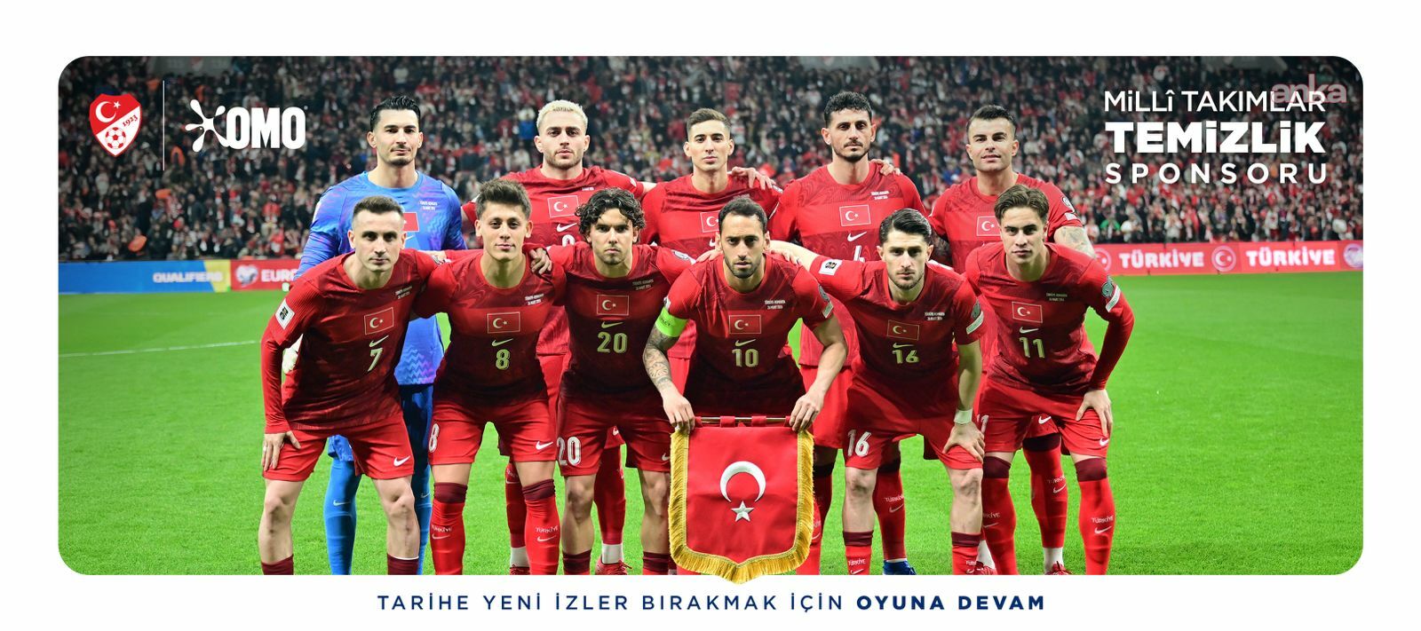 TFF Erkek ve Kadın Millî Takımlar Temizlik Sponsoru OMO oldu