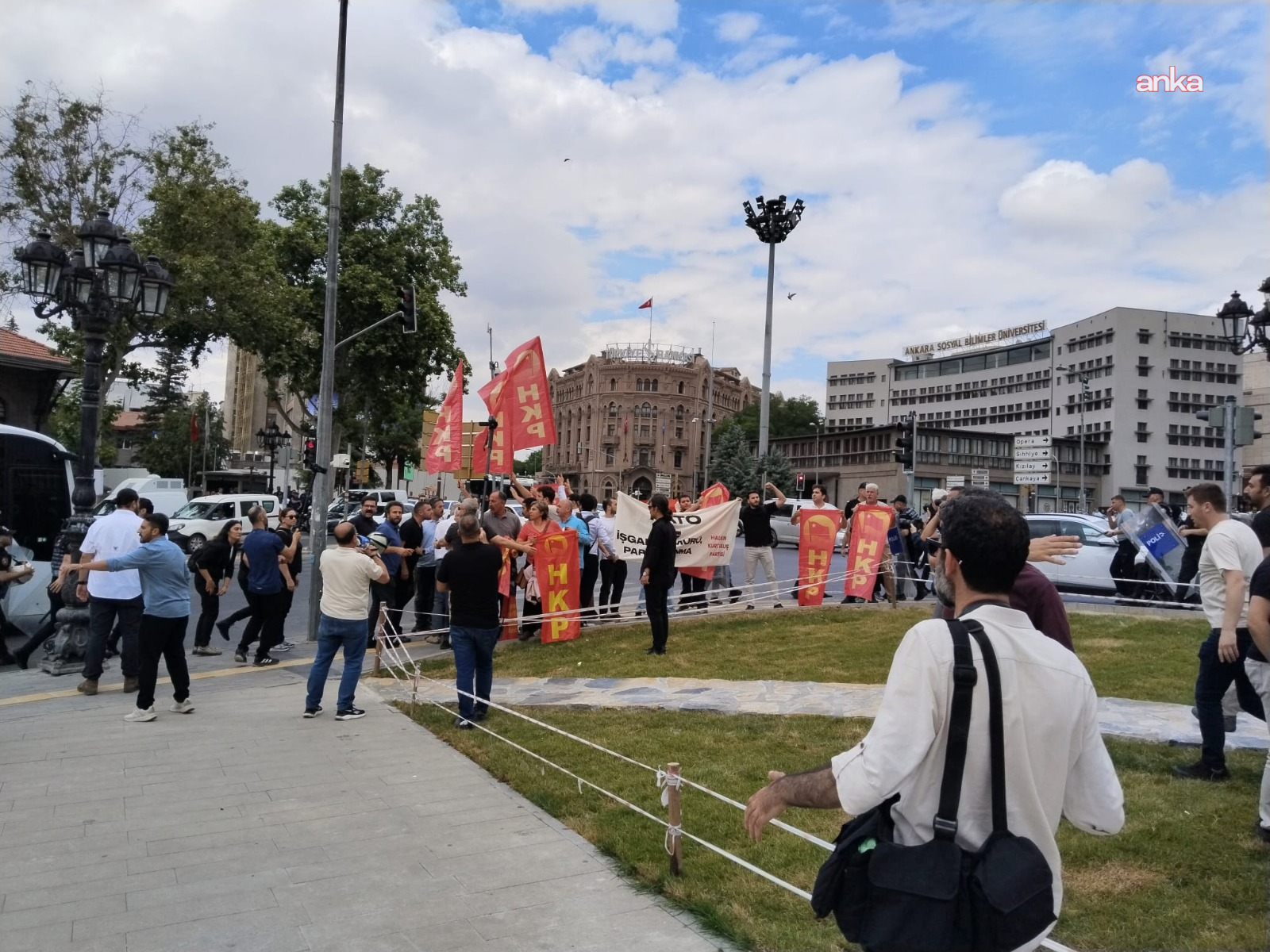 Ankara'daki NATO karşıtı eylemde gözaltına alınan 9 HKP üyesi serbest bırakıldı