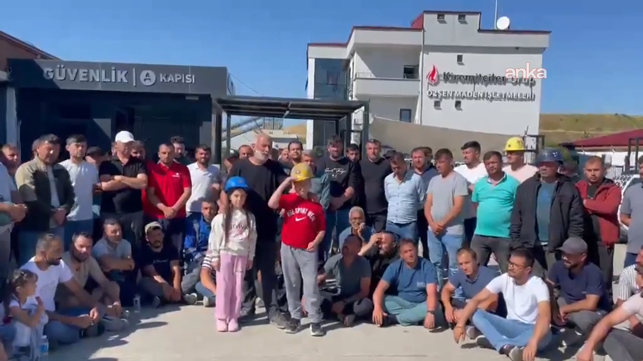 Maden Mühendisleri Odası’ndan Özşen Madencilik işçilerine destek