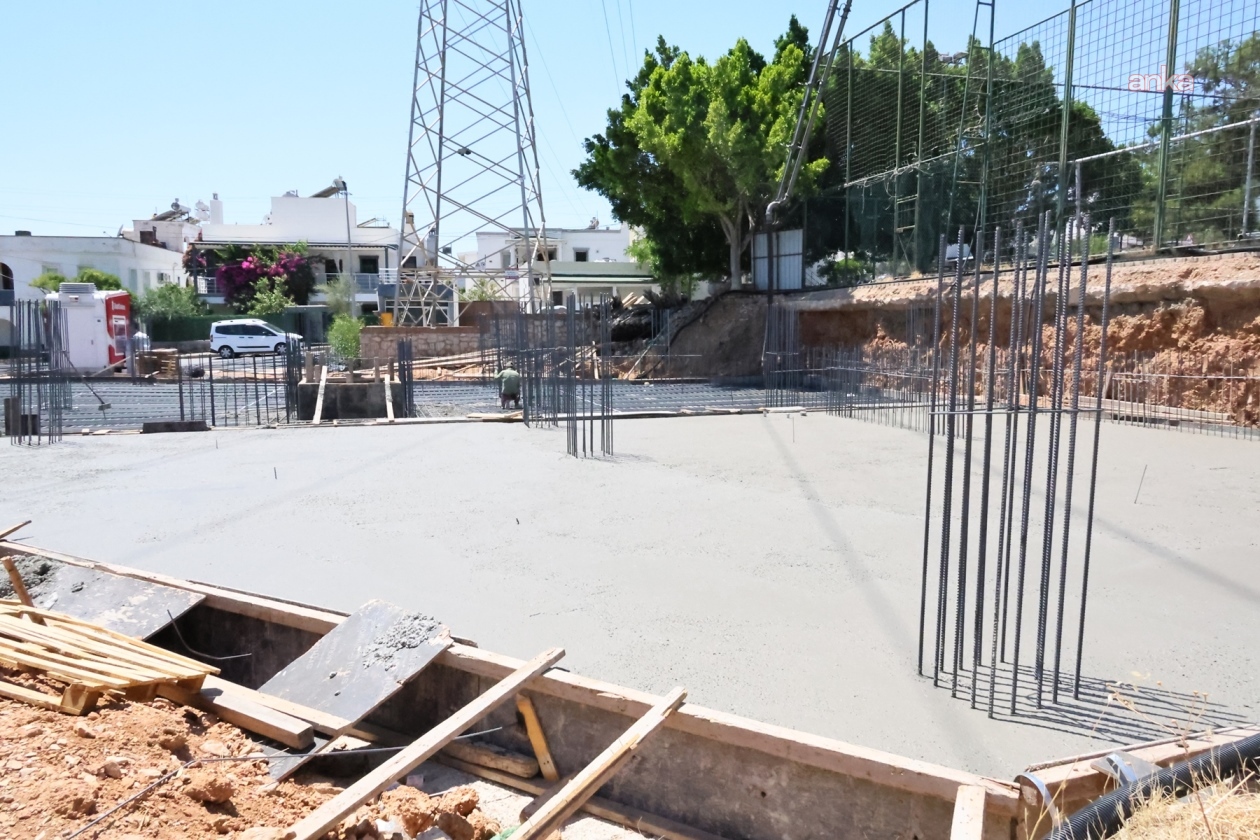 Bodrum Belediyesi, Çırkan Halk Evi ve Fırın Projesi’nde temel çalışmalarına başladı
