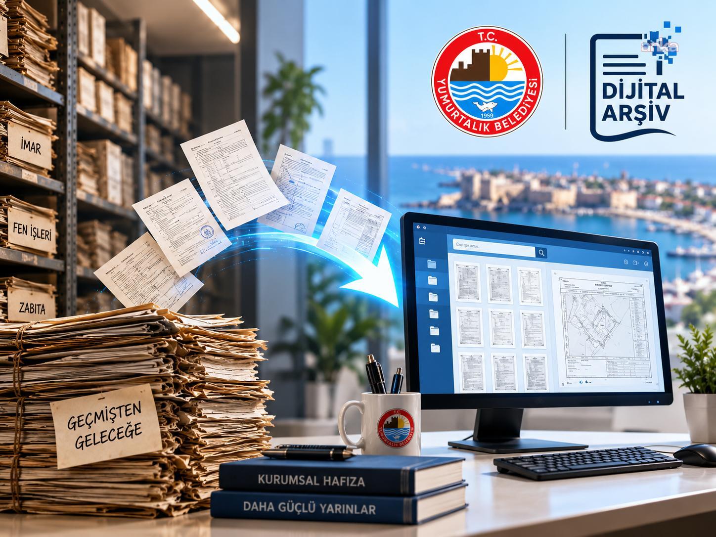 Yumurtalık Belediyesi, dijital arşiv projesinde sona yaklaştı