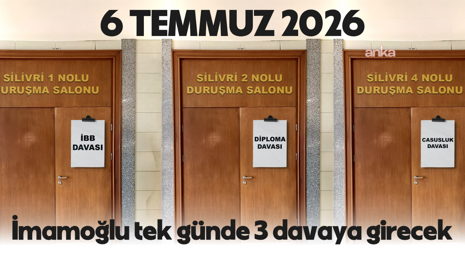 İmamoğlu'nun Casusluk Davası 6 Temmuz’a bırakıldı, aynı gün 3 davada yargılanacak