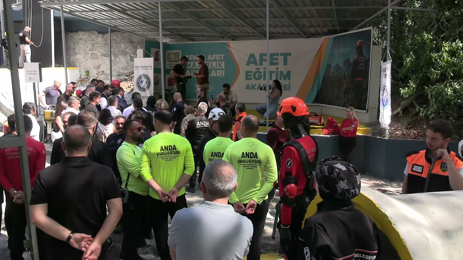 Beşiktaş Afet Eğitim Akademisi 17 Ağustos'un yıl dönümünde açıldı