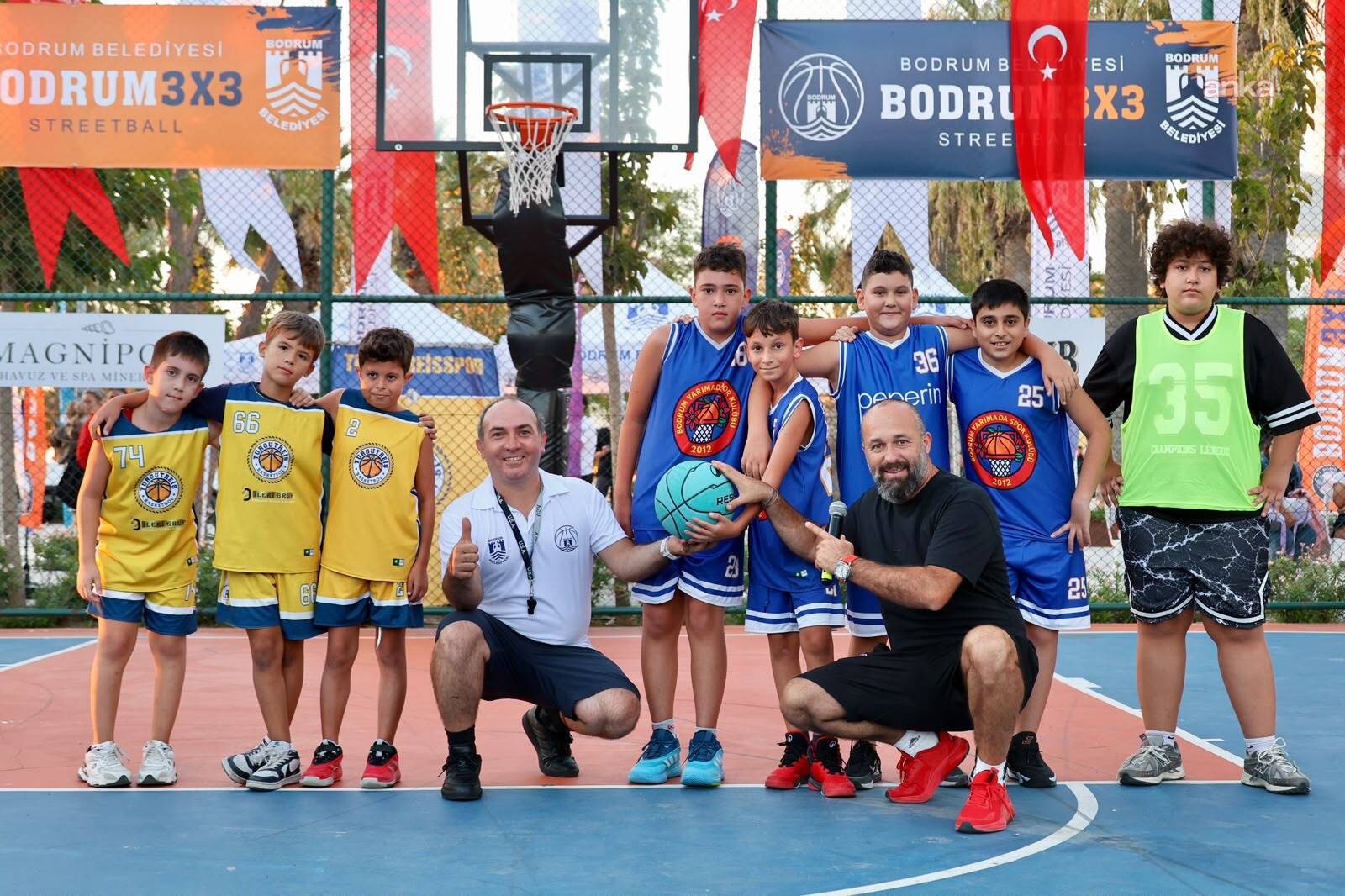 Bodrum 3x3 Streetball turnuvası başladı