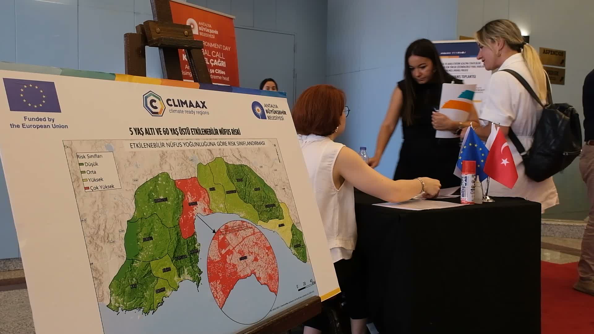 Antalya'da CLIMAAX-MUHIR Projesi’nin kapanış toplantısı düzenlendi