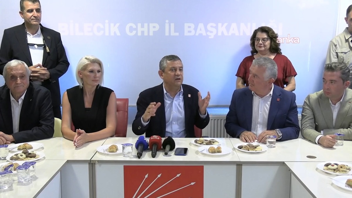 Özel Bilecik’te konuştu: 40 gün içinde bu kurultayın yapılmasını istiyoruz
