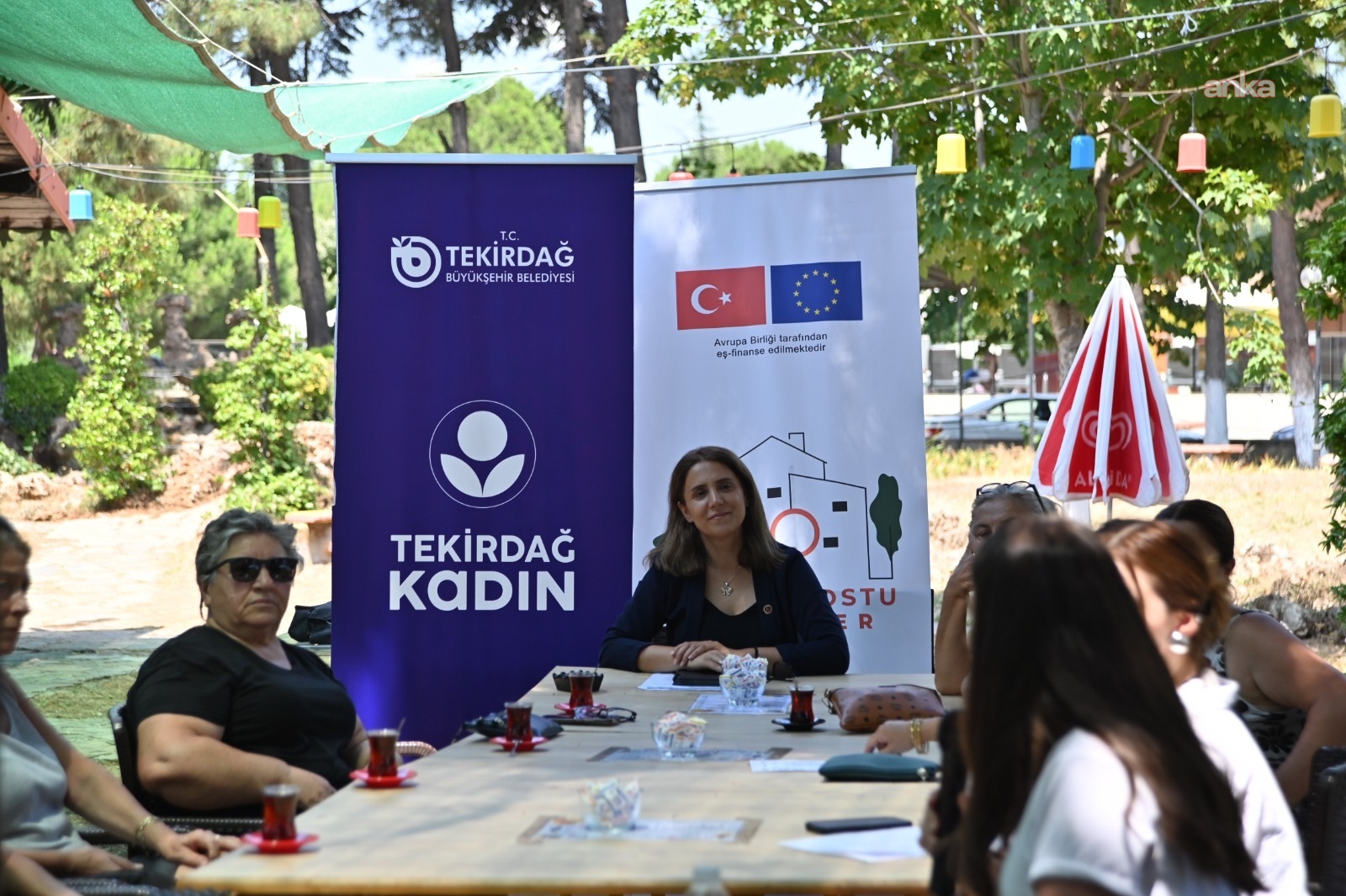 Tekirdağ’da “Kadın Mahalle Buluşmaları” sürüyor
