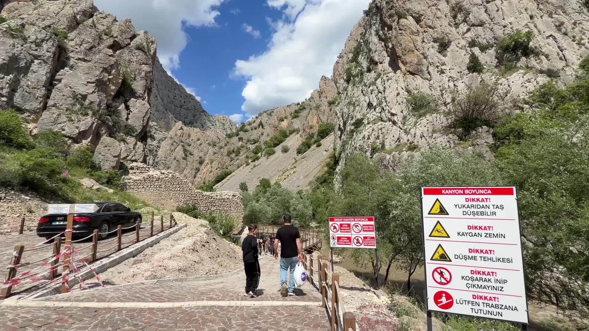 Yozgat'ta doğaseverlerin ilgi gösterdiği kanyona giriş geçici olarak yasaklandı