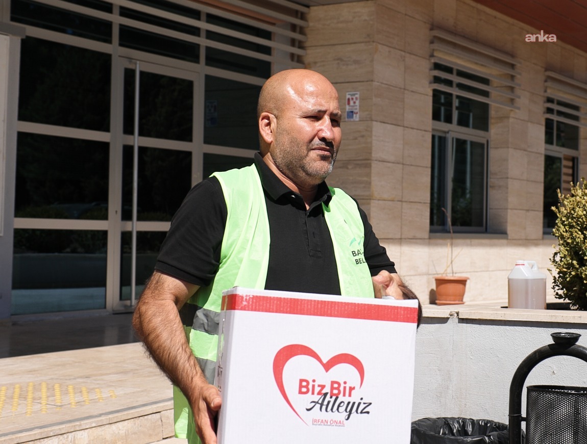 Bayraklı Belediyesi'nden vatandaşlara sosyal yardım