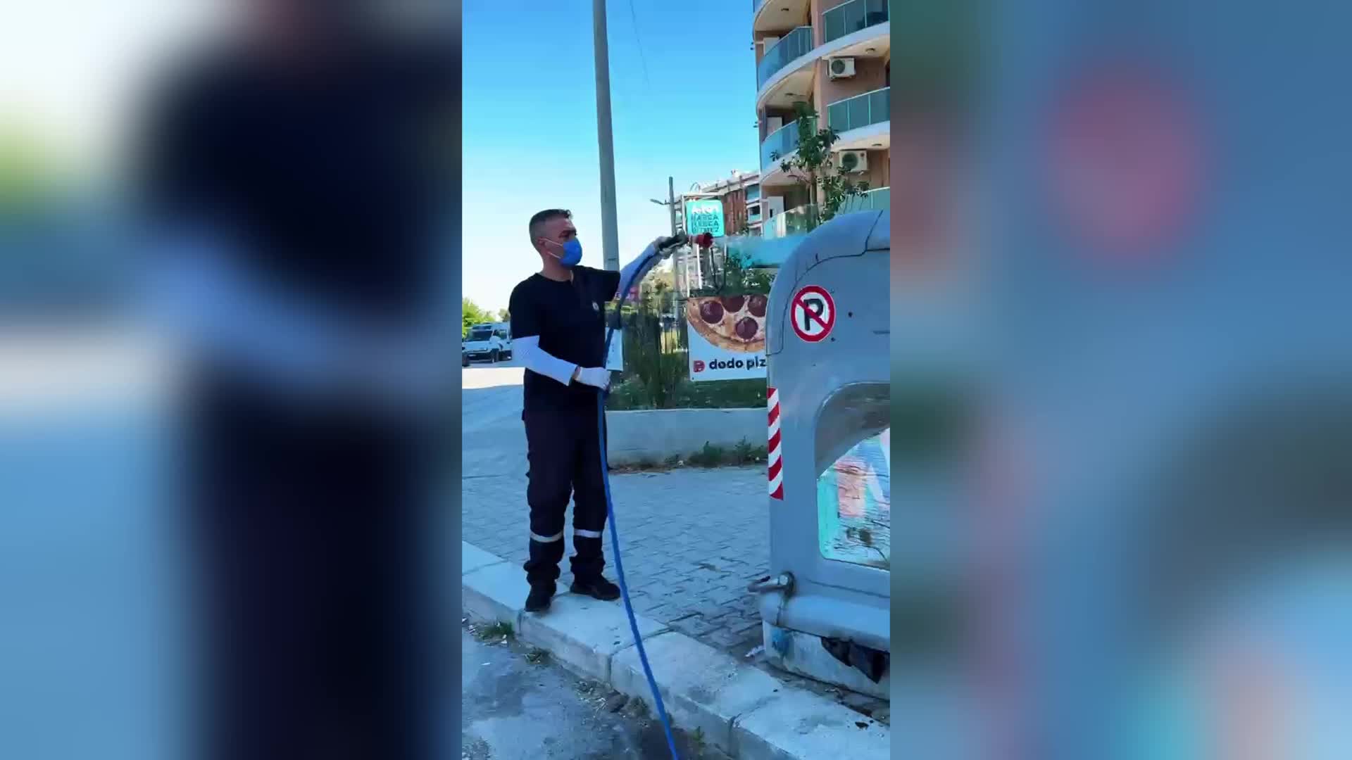 Çiğli’de temizlikte yeni dönem: Ot biçme robotu devrede