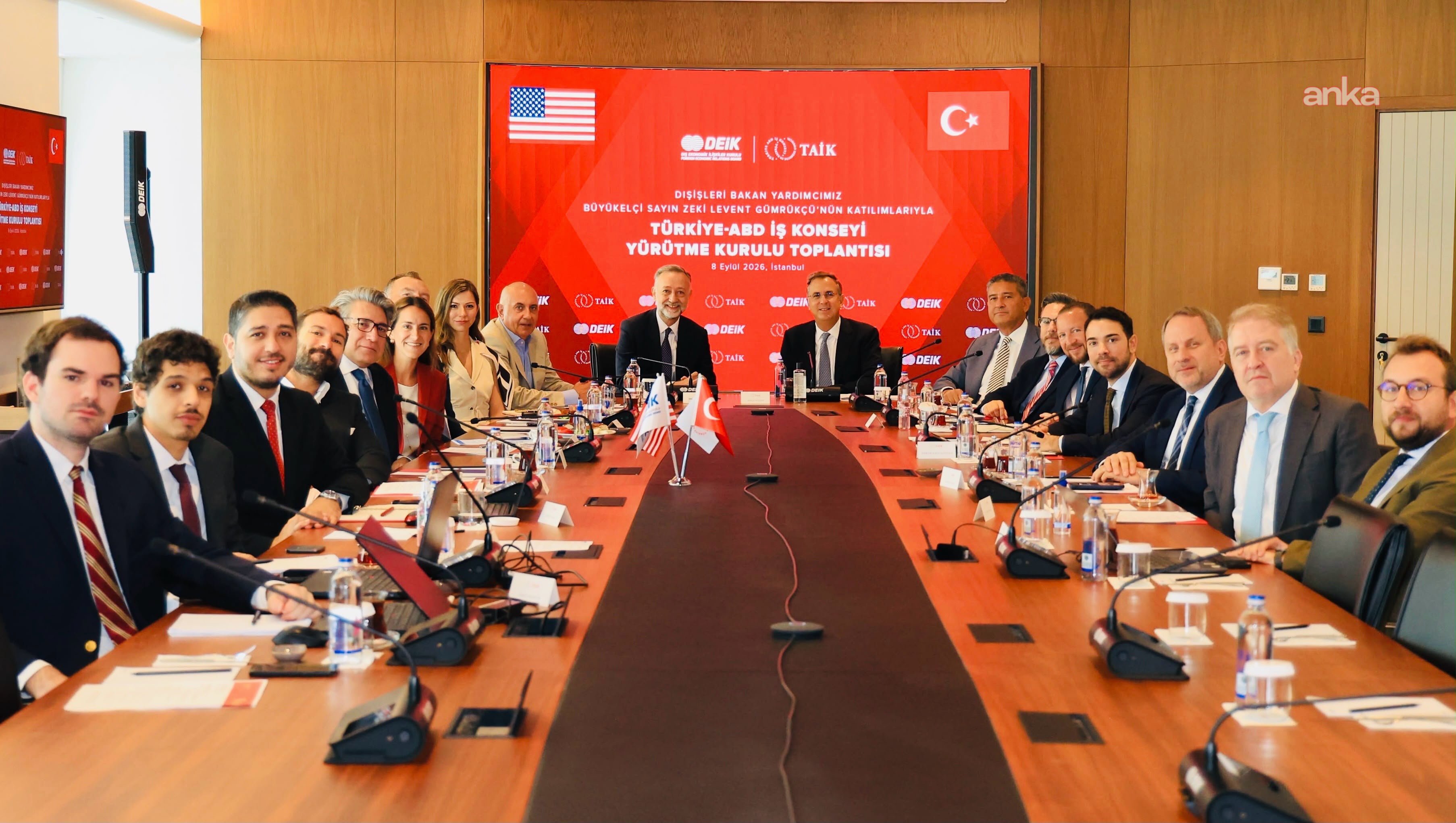 Dışişleri Bakan Yardımcısı Gümrükçü, TAİK Yürütme Kurulu Toplantısı’na katıldı