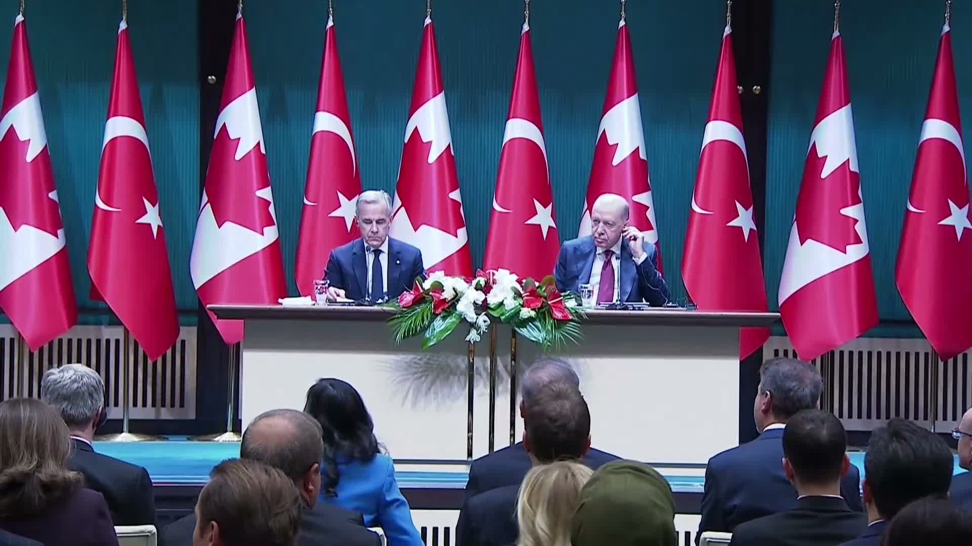 Cumhurbaşkanı Erdoğan: "Türkiye ve Kanada arasında yeni bir dönemi başlatıyoruz"