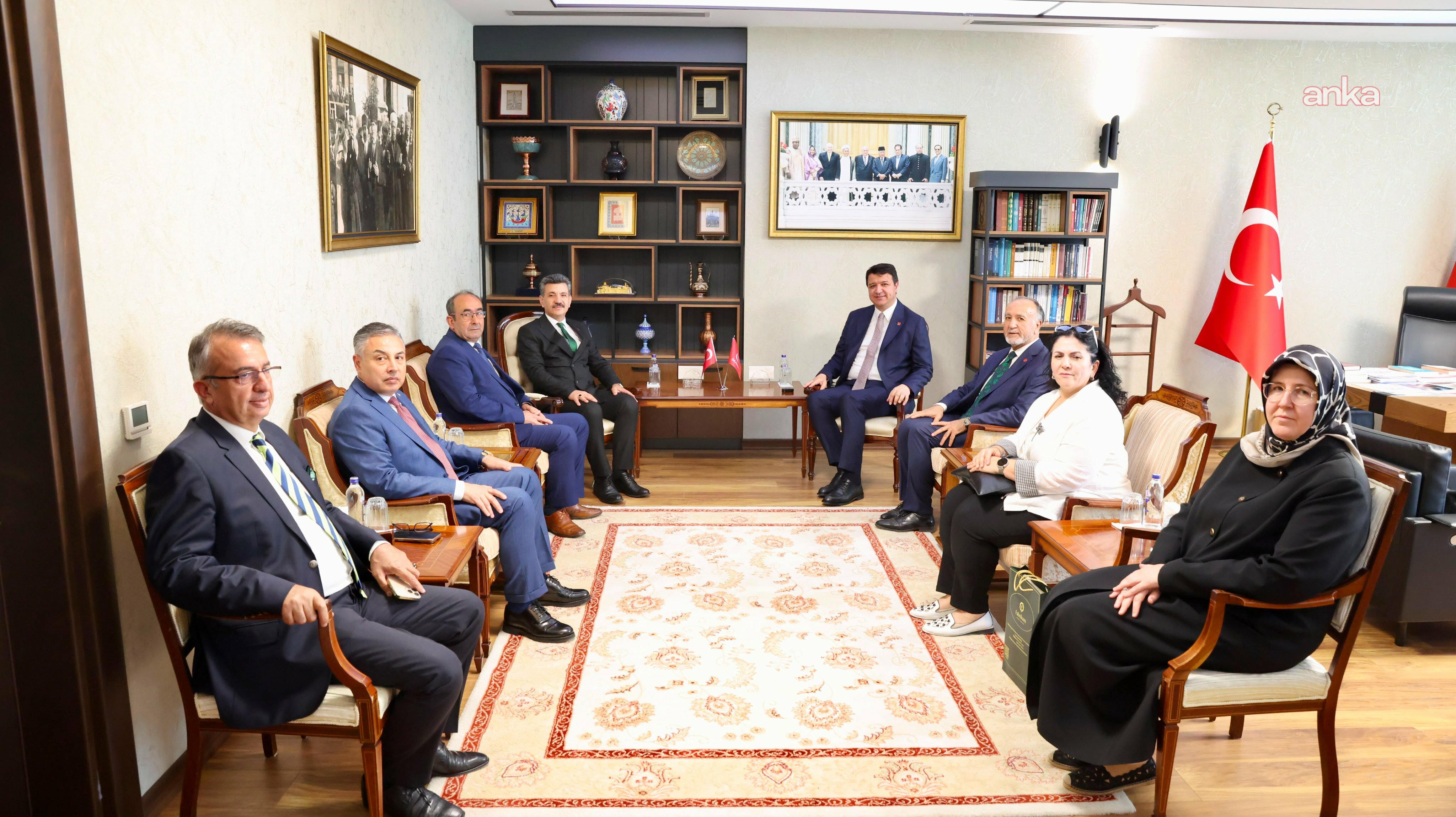 Mahmut Arıkan, Türkiye İttifakı Partisi heyetiyle görüştü