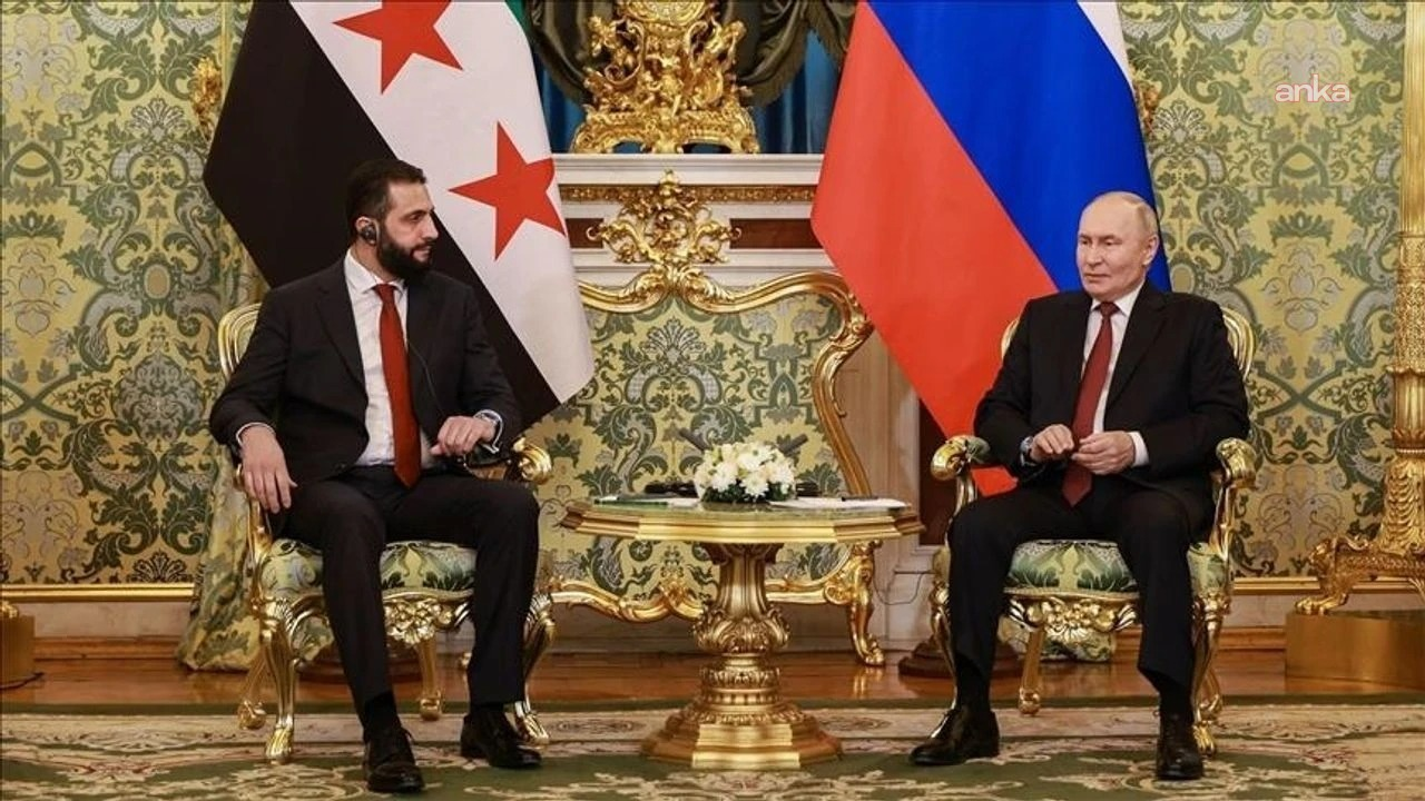 Rusya Devlet Başkanı Putin ile Suriye Cumhurbaşkanı Şara telefonda görüştü