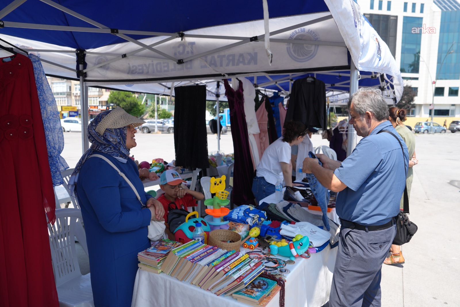“Atma Sat İkinci El Pazarı” Kartallılarla buluştu