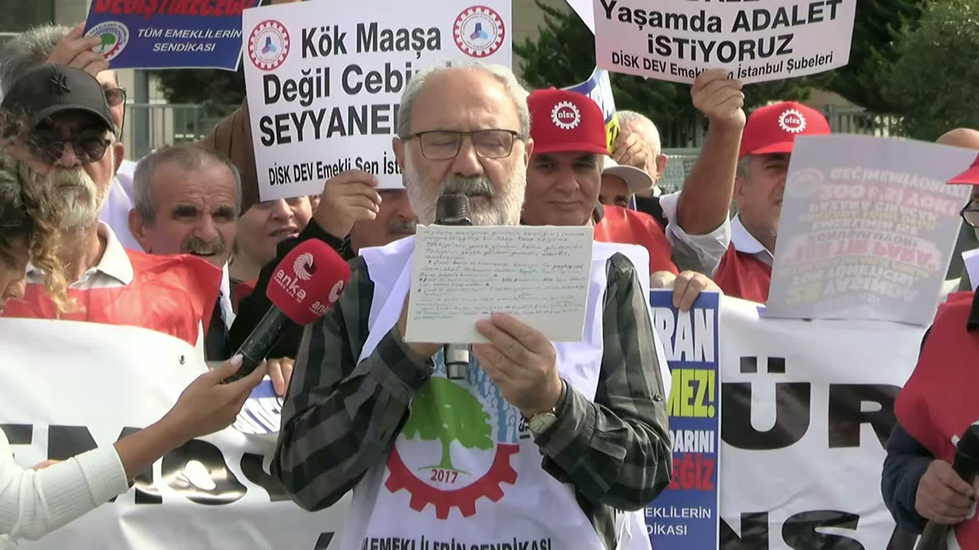 “Emekliyi yoksulluğa mahkum etmeyin”