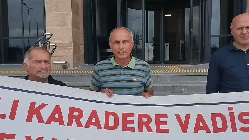 Trabzon, Araklı'da hukuksuz maden sondaj çalışmasına suç duyurusu