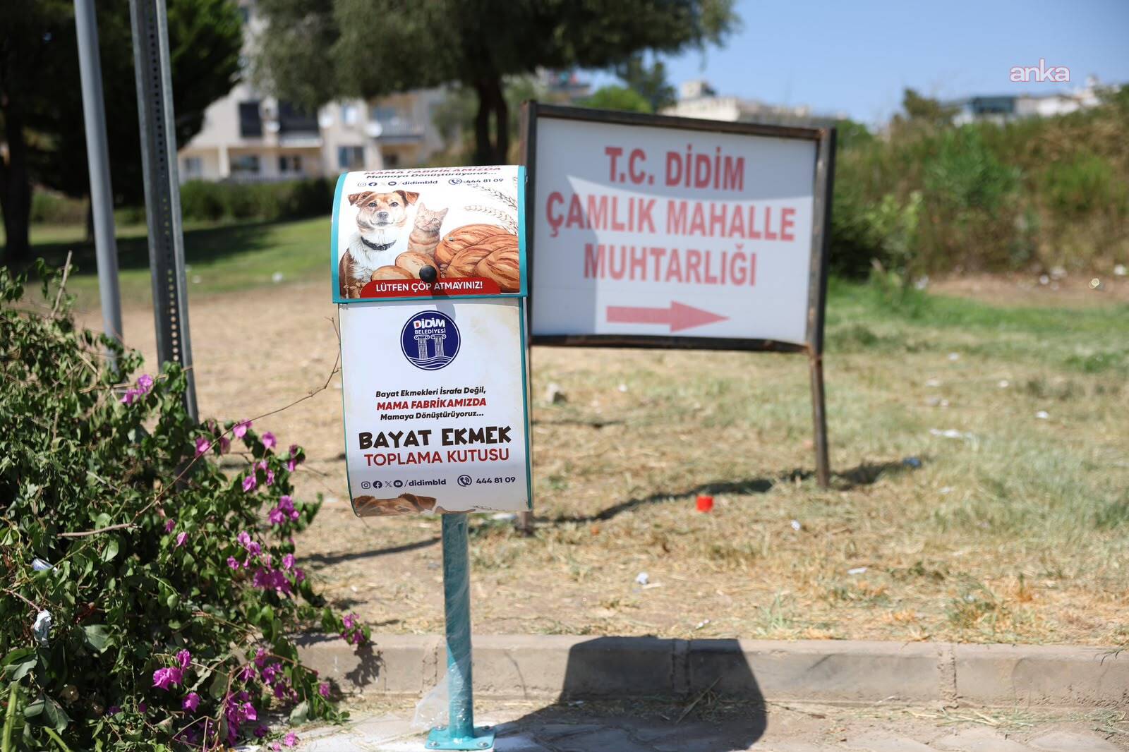 Didim Belediyesi, bayat ekmek kutularını kent genelinde yaygınlaştırıyor