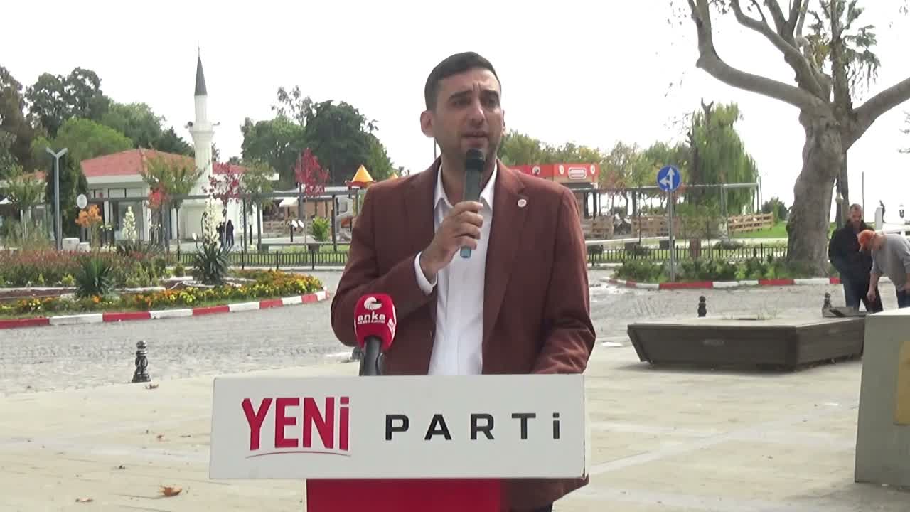 YENİ Parti Sinop İl Örgütü, Halk TV'ye kayyum atanmasını protesto etti