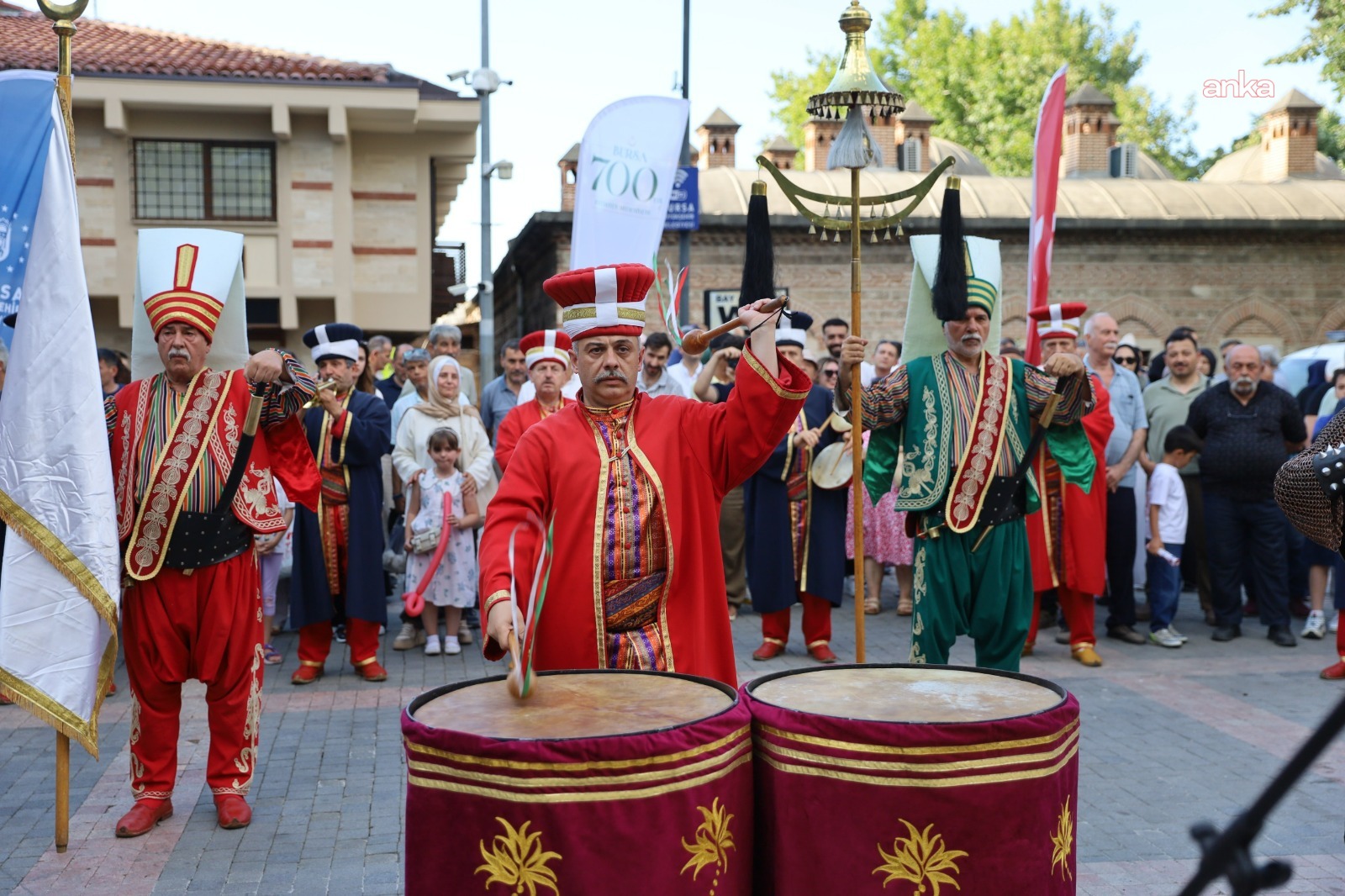 Bursa’da fetih ruhu mehter marşlarıyla canlandırıldı