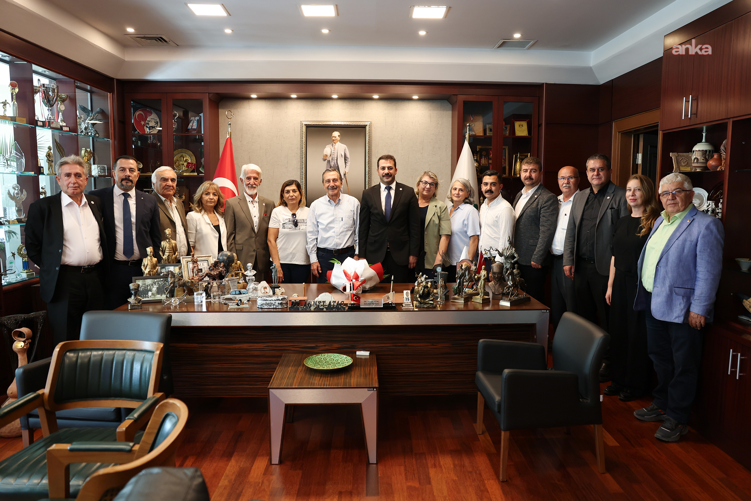Tepebaşı Belediye Başkanı Ataç, YENİ Parti İl Yönetimi'ni ağırladı