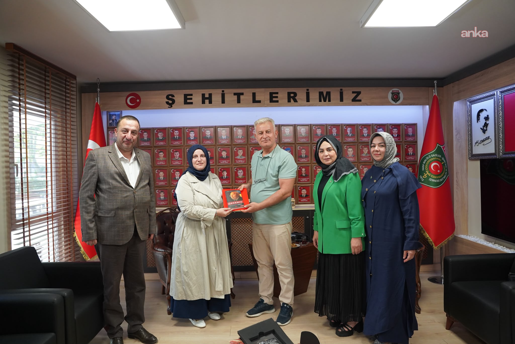 Yeniden Refah Partisi Kadın Kolları'ndan, Türkiye Harp Malulü Gaziler, Şehit Dul ve Yetimleri Derneği’ne ziyaret