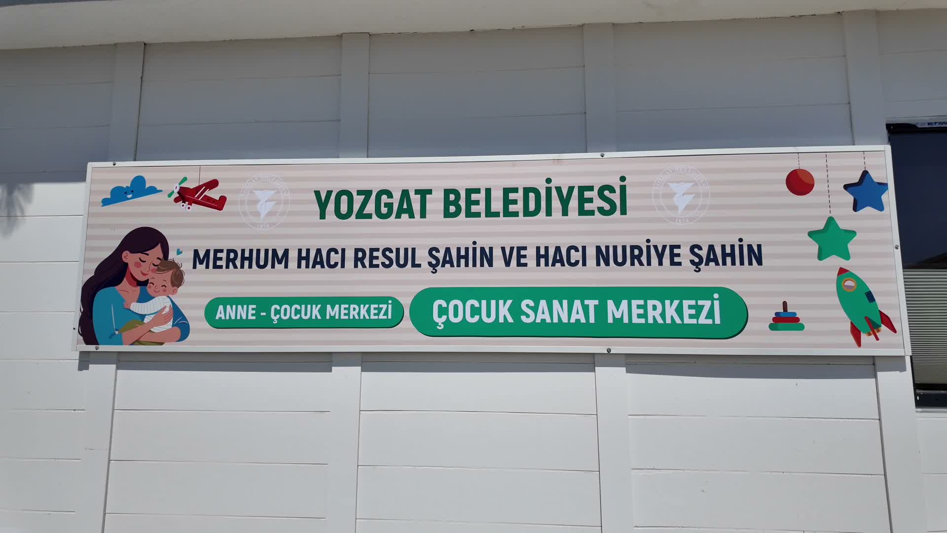 Yozgat’ta çocuklara yönelik merkez açıldı