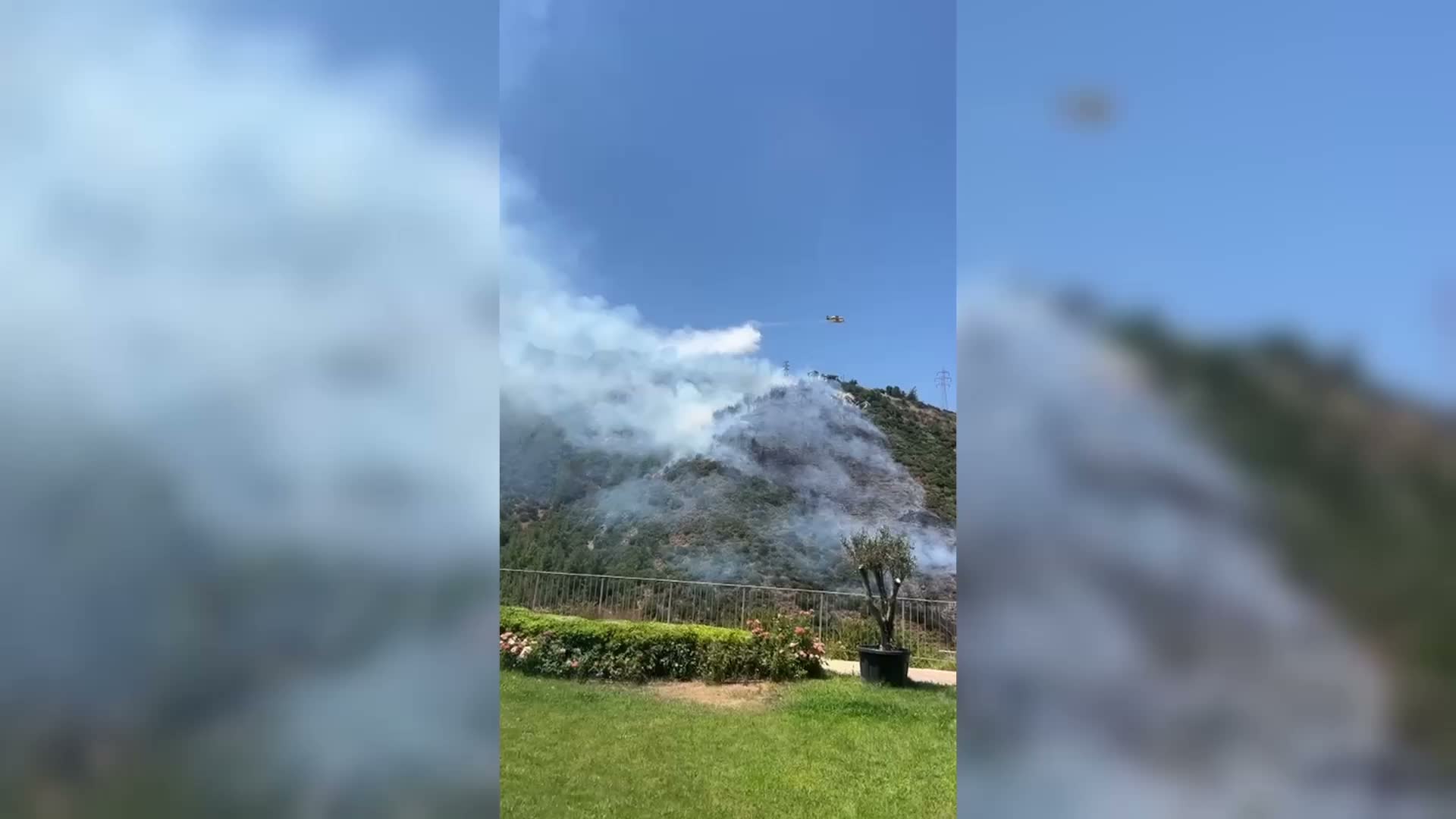 Narlıdere'de çıkan yangın kontrol altına alındı