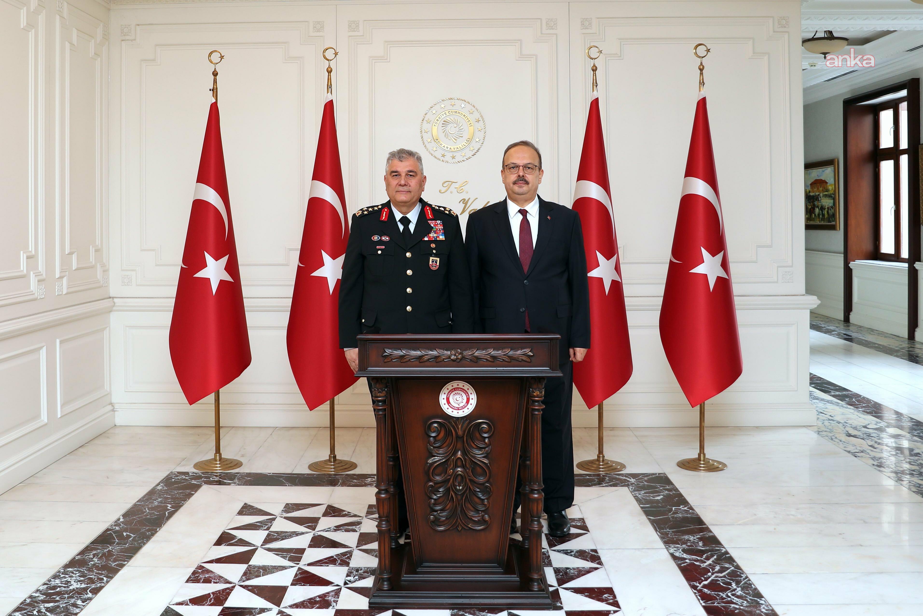 Jandarma Genel Komutanı Ali Çardakçı’dan Ankara Valisi Canbolat’a ziyaret