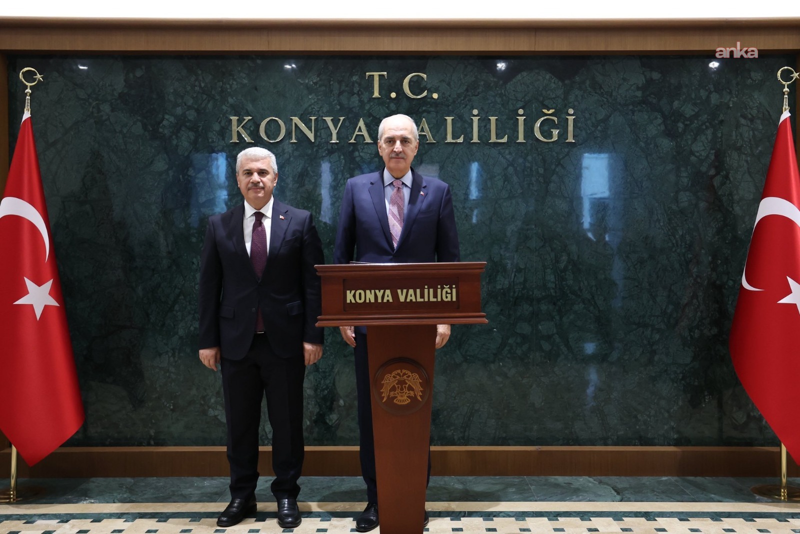 TBMM Başkanı Kurtulmuş, Konya’da Valilik ve Büyükşehir Belediyesi’ni ziyaret etti