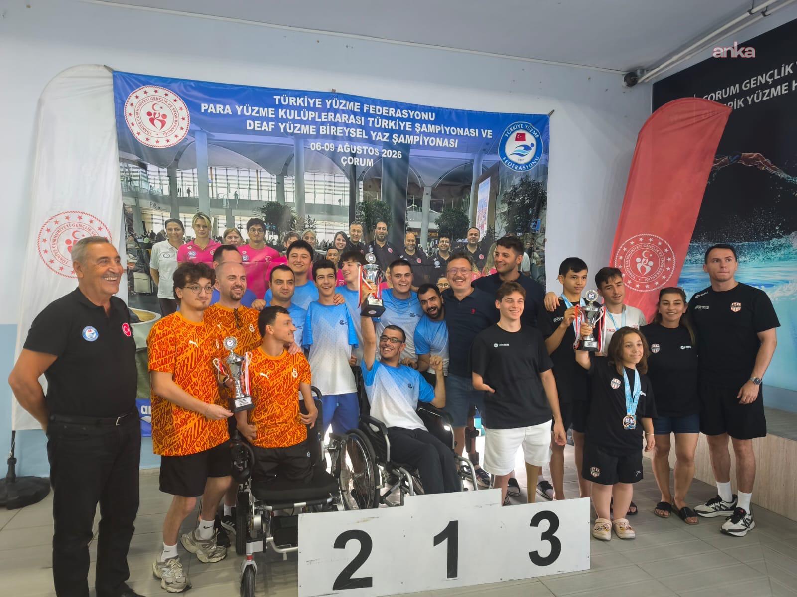 Eskişehir Büyükşehir Spor Kulübü Para Yüzme Takımı, Türkiye şampiyonu oldu