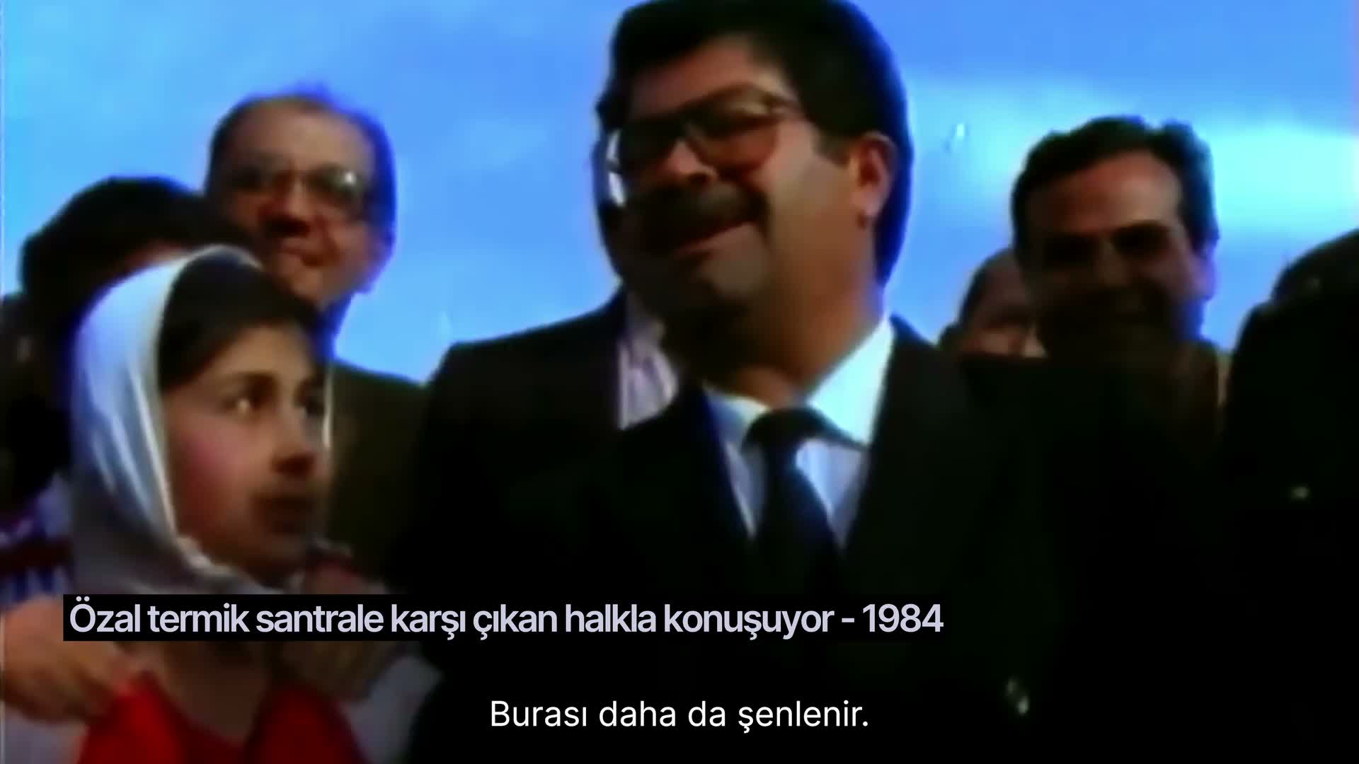 Greenpeace Türkiye'den termik santral videosu....Özal'ın 42 yıl önce “Burası daha da şenlenir” dediği köylü: “Hiç de şenlenmedi, daha geri gittik”
