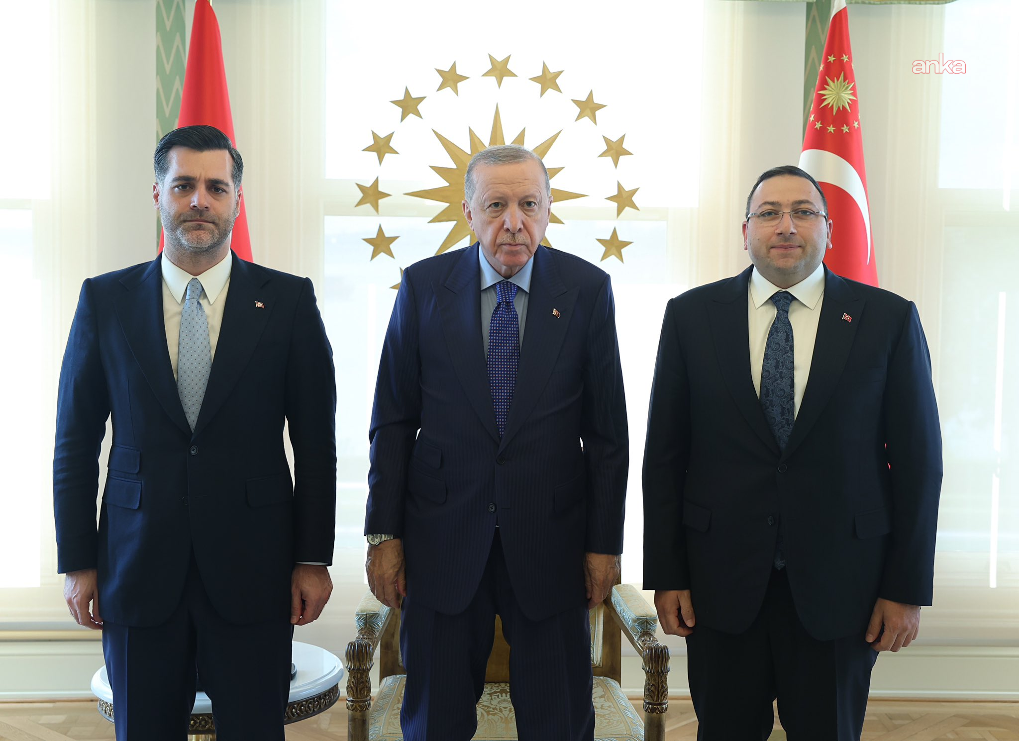 Cumhurbaşkanı Erdoğan, Üsküdar Belediyesi Başkan Vekili Gültekin'i kabul etti