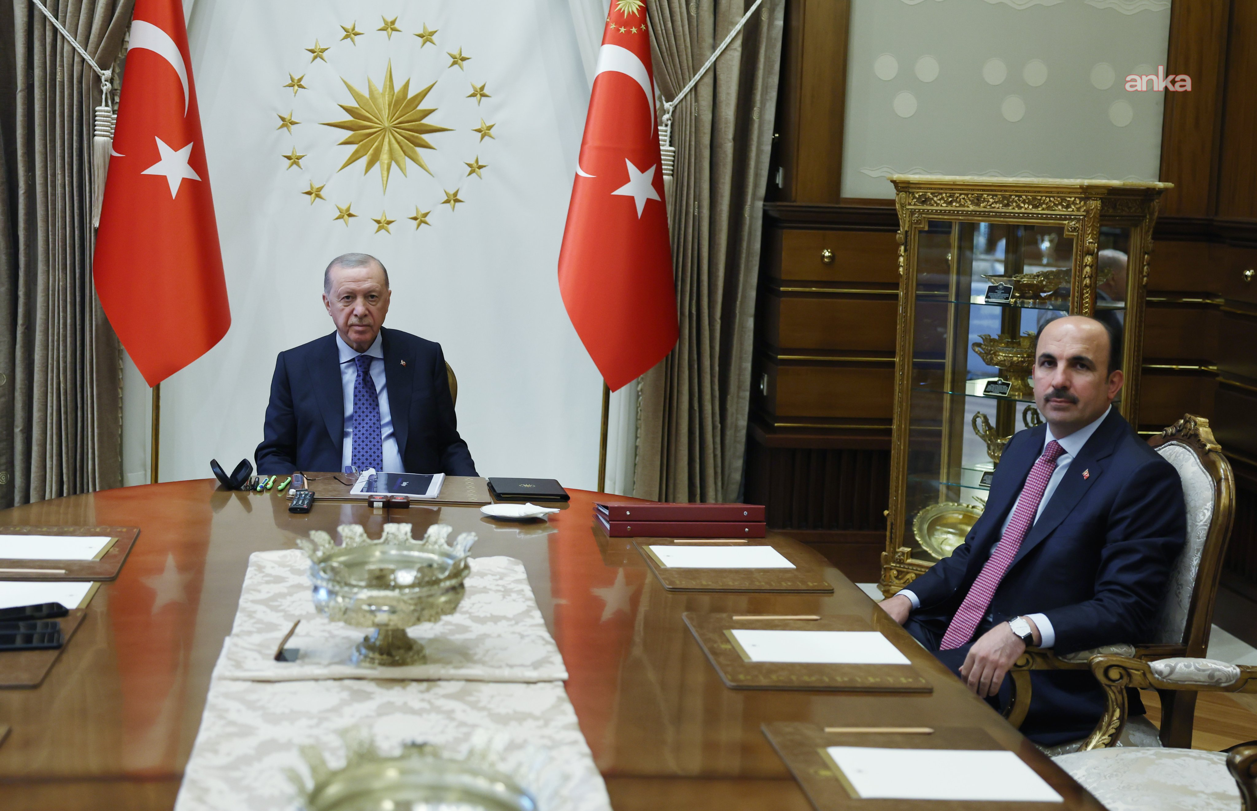Cumhurbaşkanı Erdoğan, Konya Büyükşehir Belediye Başkanı Altay'ı kabul etti
